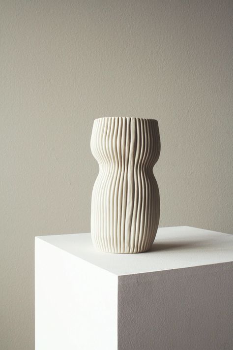 Textured Organic Porcelain Vase, Medium – Elysian Collective Imperfection Art, Ceramic Aesthetic, Popular Furniture, Beauty In Imperfection, Timeless Simplicity, Organic Ceramics, Pottery Form, Japandi Interior, Hand Building