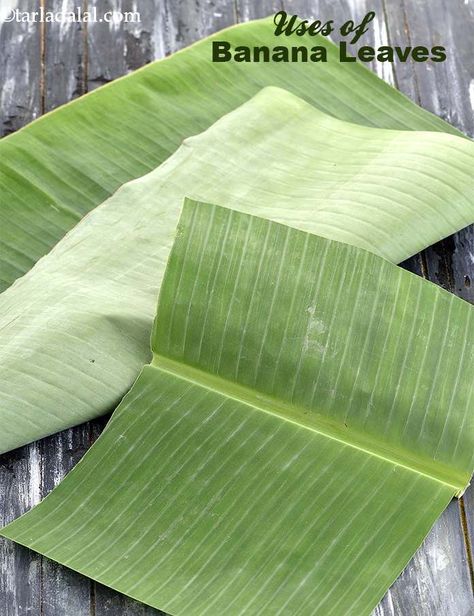 7 Uses of Banana Leaves Cooking With Banana Leaves, Cooking In Banana Leaves, Banana Leaves Decoration, Groundnuts Recipe, Thai Appetizers, Thai Appetizer, How To Make Chilli, Leaf Health, Lao Food