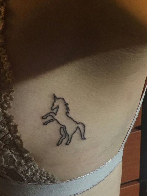 Unicorn Tattoo  Unicorn Silouhette Unicorn Silhouette Tattoo, Unicorn Silouhette, Simple Unicorn Tattoo, Small Unicorn Tattoo, Tattoo Unicorn, Unicorn Tattoo, Ankle Tattoos For Women, Unicorn Tattoos, Silhouette Tattoos