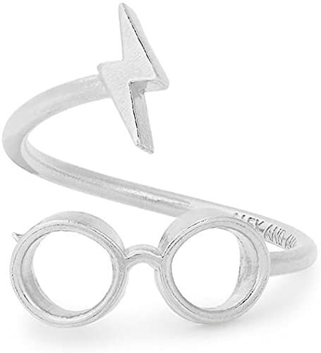 Harry Potter Rings, Harry Potter Ring, Harry Potter Accessories, Harry Porter, Harry Potter Glasses, Ring Wrap, Harry Potter Jewelry, Silver Wrap Ring, Harry Potter Outfits