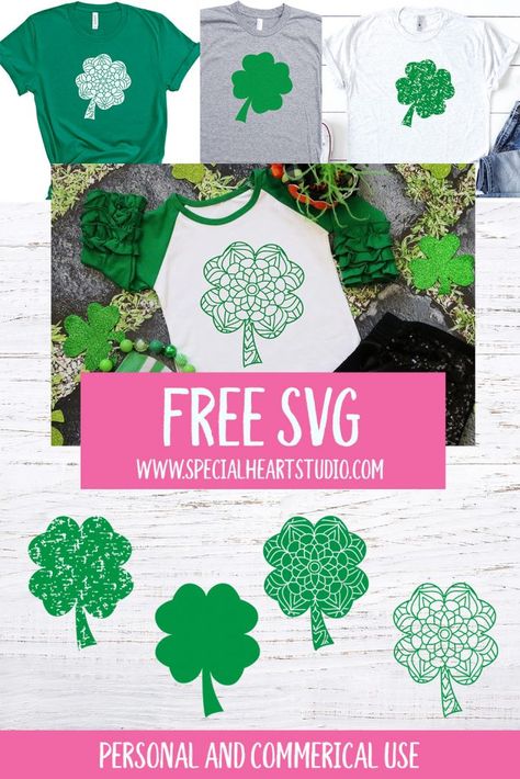 Shamrock Svg, Free Cut Files, Cricut Free, Cricut Craft Room, Silhouette Cameo Projects, Cricut Tutorials, Free Svg Cut Files, Cricut Creations, Cricut Projects Vinyl