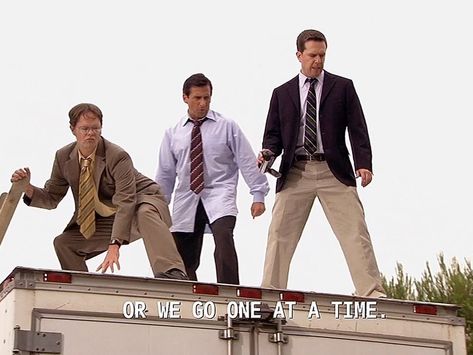 The Office Clips on Instagram: “Hardcore Parkour. . Season 6, Episode 1 - Gossip . Question: What are some of your favorite cold opens? . Follow @dundermifflinclips for…” The Office Parkour, Office Tv Show, Office Tv, Michael Scott, Movie Reviews, Parkour, The Boss, Fashion And Lifestyle, Celebrity News