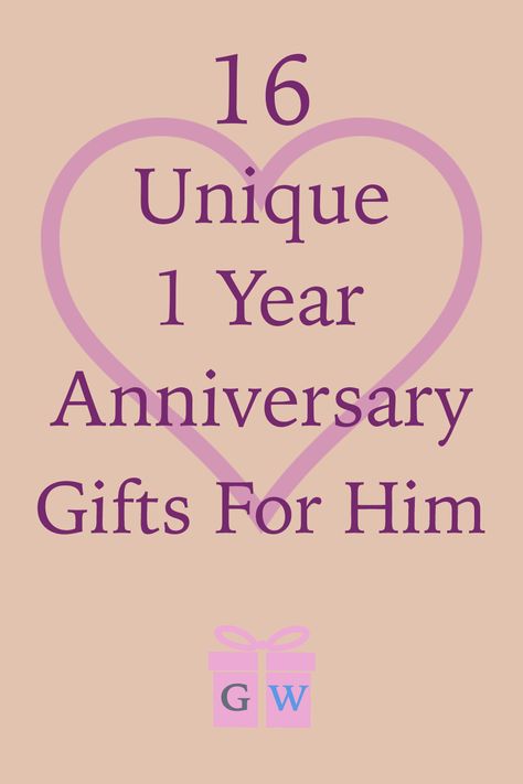 Looking for a unique 1 year anniversary gift for your boyfriend? We have you covered with 16 unique and romantic gift ideas that your boyfriend will love! #giftideas #giftguide #gifts I Year Anniversary Ideas, 1 Year Anniversary Gifts For Boyfriend Romantic, Boyfriend Gifts Anniversary 1year, Gifts For Boyfriend Anniversary One Year, What To Get Your Boyfriend For One Year, One Year Anniversary Gift For Boyfriend, One Year Anniversary Gift Ideas For Him Boyfriends Unique, One Year Anniversary Gift Ideas For Boyfriend, Gifts For 1 Year Anniversary For Him