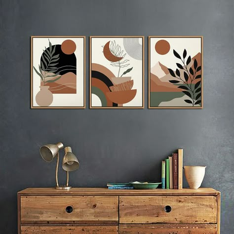 #woodart #canva #canvas #framedart #artistic #bohoshapes #boho #bohemian #neutrals #darkcolors #wallart #walldesign #homedecor #interiordesign #interiordesigner #artistic #art #homemakeover Bohemian Painting Ideas On Canvas, Neutral Painting Ideas On Canvas, Boho Art Painting, Bohemian Painting, Mid Century Bohemian, Minimal Wall Decor, Modern Art Canvas Painting, Sketch Pen, Boho Art Drawings