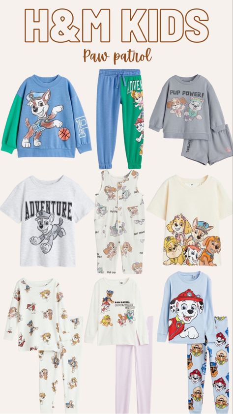 Paw Patrol at H&M for toddlers and kids 🐾 Follow my shop @nicoleminnocci_ on the @shop.LTK app to shop this post! #liketkit #LTKbaby #LTKkids #LTKFind #toddler #toddlerfashion #momlife #babyclothing #pawpatrol @shop.ltk Psi Patrol, Collection Board, Paw Patrol Girl, Paw Patrol Party, Cute Animal Clipart, Romper Suit, Animal Clipart, Printed Rompers, Toddler Fashion