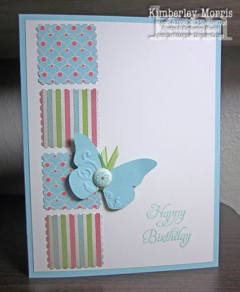 Sizzix Cards Ideas Cardmaking, Sizzix Cards, Butterfly Card, Easy Cards, Bday Cards, Cricut Cards, Birthday Card Ideas, Butterfly Cards, Punch Cards