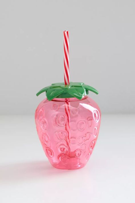 Strawberry Tumbler | Urban Outfitters Canada Strawberry Tumbler, Strawberry Shortcake, Latest Styles, Urban Outfitters, Tumbler, Color