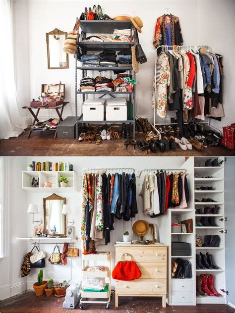 Small Closet Design, Closet Small Bedroom, Small Bedroom Organization, Bedroom Decorating Tips, Small Apartment Bedrooms, Small Bedroom Storage, Bedroom Closet Design, Bedroom Space, Tiny Bedroom