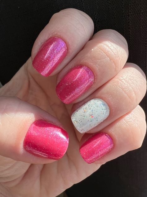 Angel All Year, Swiss and Tell, and Gossip and Glitter Angel All Year Color Street, Manicure Nail Designs, Pink Sparkles, Red Friday, Street Nails, Color Street Nails, Nail Inspiration, Diy Manicure, Color Street