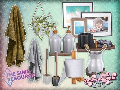 Sims 4 Resource Furniture, The Sims Resource Sims 4 Furniture, Ts4 Clutter, Furniture Cc, Resource Furniture, Sims 4 Clutter, Cc Furniture, Diy Snow Globe, Summer Deco