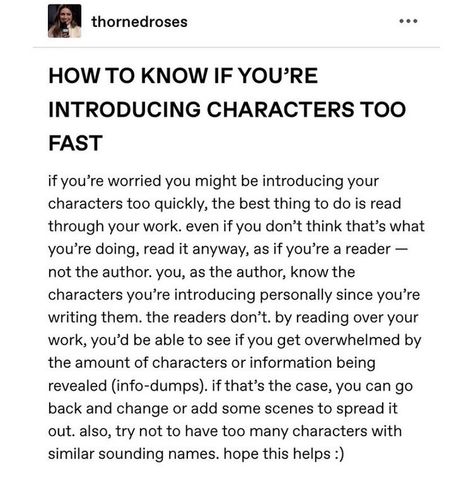 Introducing Characters, Personality Ideas, Writing Inspiration Tips, Writing Plot, Story Writing Prompts, Writing Things, Writing Dialogue Prompts, Creative Writing Tips, Writing Motivation