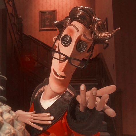 Coraline Other Dad, Coraline Dad, Tim Burton Animation, Laika Studios, Coraline Art, Coraline Movie, Iconic Cartoon, Coraline Aesthetic, Other Mother