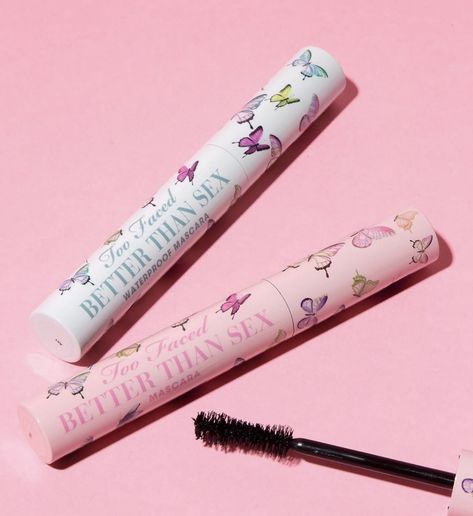 Butterfly Mascara, Mascara Collection, Mascara Too Faced, Brown Hairstyles, Collection Aesthetic, Glitter Lip Gloss, Skin Care Collection, Hair Color Brown, Colourpop Cosmetics