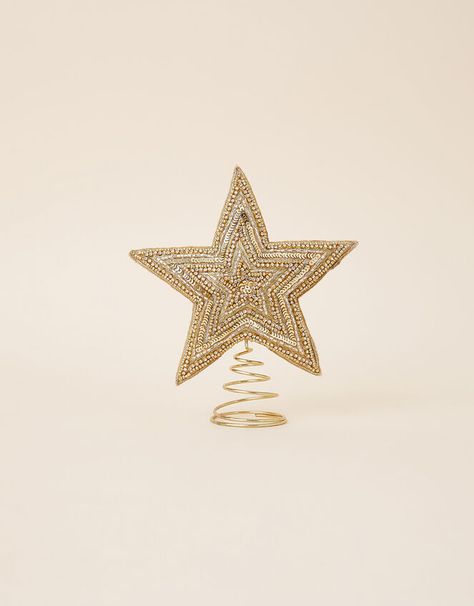 Christmas Townhouse, Christmas Tree Topper Gold, Gold Star Tree Topper, Gold Christmas Tree Topper, Star Christmas Tree Topper, Beaded Tree, Christmas Tree Star Topper, Winter Wonderland Birthday, Star Christmas Tree