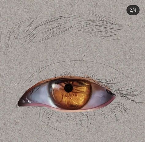 Realistic Eye Drawing, Eye Drawings, Realistic Pencil Drawings, Amber Eyes, Eye Sketch, Realistic Eye, No Bad Days, Draw Picture, Eye Painting