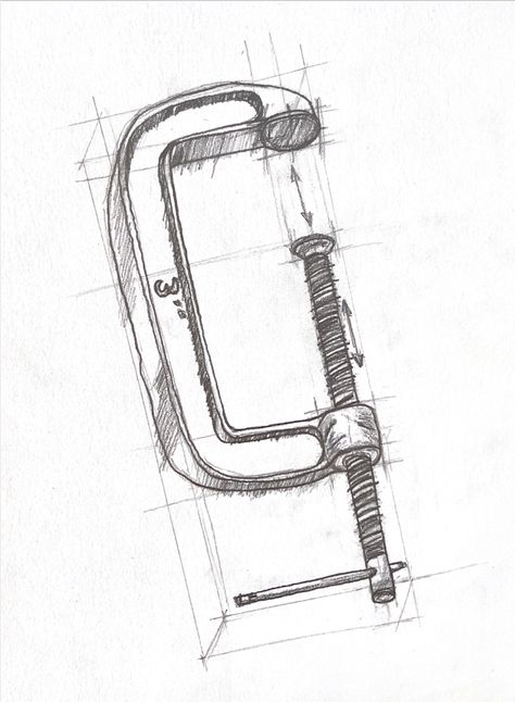 Analytical drawing Engineering Sketches, Analytical Drawing, Mechanical Objects, Mechanical Tools, Mechanical Drawing, Perspective Sketch, Structural Drawing, 3d Art Drawing, Miniature Printables