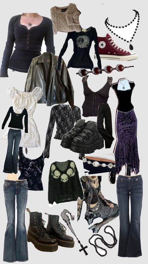 Grunge Club Outfits, Whimsigothic Style, Whimsigoth Fall, Y2k Party Outfit, Mesh Outfit, Witchy Outfits, Rad Clothes, Downtown Outfits, 2000s Outfits