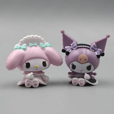 Embrace the enchanting allure of our 'Sanrio Kuromi Lolita Dolly Figurines,' capturing the essence of Kuromi's edgy charm in delightful miniature form! 🖤🎀 Perfect for collectors and fans of the kawaii gothic aesthetic, these figurines add a touch o... Sanrio Kuromi Figurines Toy | Lolita Dolly Version 18.99 https://kyoota.com/products/sanrio-kuromi-figurines-toy-lolita-dolly-version ✨500+ happy customers✨ 💠Free Worldwide Shipping💠 Trendy & cute Japanese plushies, accessories to all fans o... Clay Kuromi, Japanese Plushies, Sanrio Kuromi, Gothic Aesthetic, Anime Dolls, Birthday Gift Ideas, Art Toy, Polymer Clay, Hello Kitty