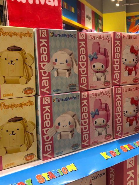 Pompompurin Lego Set, Sanrio Lego Set, Hello Kitty Lego Sets, Lego Hello Kitty, Cute Lego Sets Aesthetic, Aesthetic Lego Sets, Cute Legos, Hello Kitty Presents, Cute Lego Sets