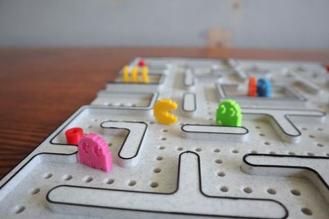 3d Printed Board Games, 3d Print Board Game, 3d Printed Games, 3d Printing Business, 3d Printing Art, 3d Printer Designs, 3d Printing Diy, 3d Printing Projects, Pac Man