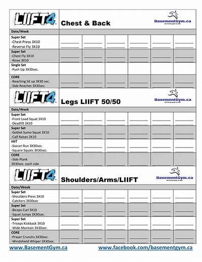 liift workout beach body workout sheet - Yahoo Search Results P90x Workout Sheets, Body Beast Workout Sheets, P90x Workout, Chest And Back Workout, Workout Sheets, Beast Workout, Workout Template, Beachbody Programs, 2b Mindset