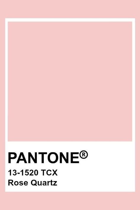 Pantone Quartz Pink, Rose Pantone Color, Pantone Pastel Pink, Rose Quartz Color Palette, Pink Pantone Colors, Pink White And Black Aesthetic, Pink Pantone Palette, Rose Gold Pantone, Rosa Pantone