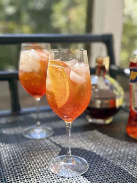 Autumn Aperol Spritz recipe Aperol Spritz Recipe, Welcome November, Spritz Recipe, Yummy Fall Recipes, Holiday Prep, Orange Wedges, Style At A Certain Age, Autumn Recipes, Recipes To Make