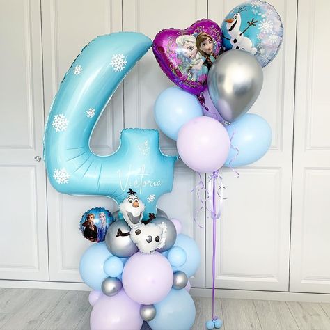 Birthday Quotes Husband, Frozen Balloon Decorations, Birthday Husband Quotes, Birthday Surprise For Husband, Happy Birthday Husband Quotes, Quotes Husband, Frozen Themed Birthday Cake, Frozen Balloons, Frozen Birthday Party Decorations