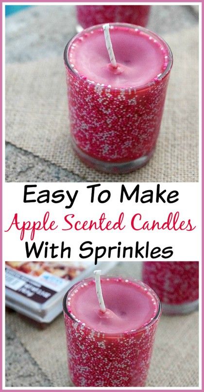 Homemade Candle Recipes, Diy Candles With Crayons, Diy Candles Easy, Diy Apple, Diy Candles Homemade, Homemade Scented Candles, Soya Mumu, Making Candles Diy, Diy Candles Scented