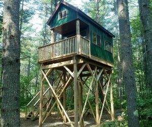 Custom Deer Stands & Hunting Cabins | Wisconsin Landcrafters Tower Deer Stands, Cabins Plans, Deer Hunting Accessories, Climbing Tree Stands, Hunting Cabins, Deer Hunting Stands, Deer Stand Plans, Shooting House, Hunting Stands