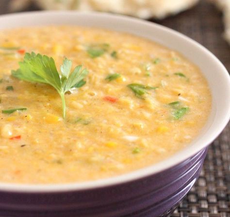 CURRY-SPICED CORN SOUP RECIPE Gordon Ramsey Coconut Corn Chowder, Coconut Corn, Gordon Ramsey Recipes, Quick Vegetarian Dinner, Corn Soup Recipes, Sweet Corn Soup, Gordon Ramsay Recipe, Corn Chowder Recipe, Curry Spices