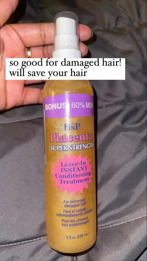 Follow @cdansby50 for more ❓ Hair Oil For Damaged Hair, Protective Styles For Damaged Hair, Natural Hair Products For Black Women, Best Conditioner For Damaged Hair, Hair Growth Tips For Black Women, Natural Hair Goals, Hair Growth Methods, Extremely Damaged Hair, Hair And Skin Vitamins