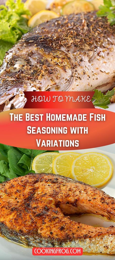 Uncover the art of flawless fish seasoning with our detailed guide. Go above the ordinary fish seasonings and into a realm where spices transform every fillet into a gourmet masterpiece. Picture the peaceful waves of the Caribbean, the fragrance of freshly grilled fish flowing through the air, and the symphony of spices that dance on your plate. Dive into this fish seasoning guide. Best Fish Seasoning, Homemade Fish Seasoning, Fish Seasoning Recipe Spices, Fish Rubs Seasoning, Fish Seasoning Spices, Seafood Seasoning Recipe, Seasoning Guide, Fish Seasoning Recipe, Seasoning For Fish