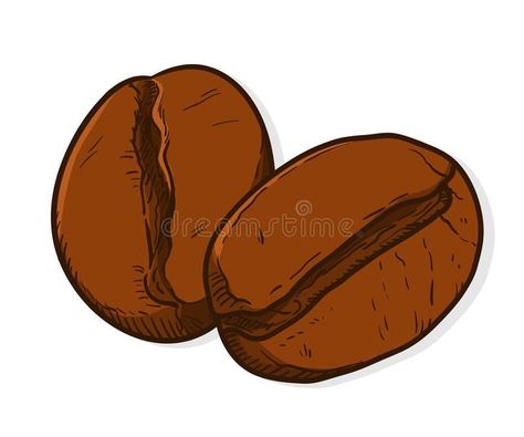 Coffee Beans royalty free illustration Coffee Bean Drawing, Bean Drawing, Coffee Bean Art, Hand Drawn Vector Illustrations, Free Illustration, Hand Drawn Vector, Coffee Bean, Free Illustrations, Coffee Beans