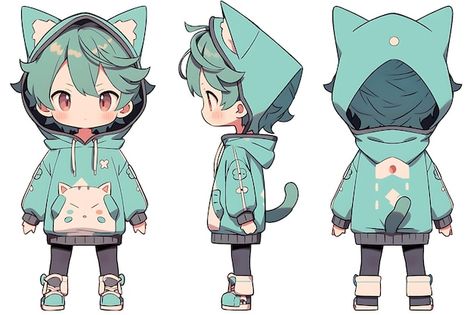 Page 19 | Anime Characters Images - Free Download on Freepik Chibi Character Sheet, Anime Style Character Design, Chibi Character Design, Character Design Game, Concept Sheet, Gacha Design, Chibi Design, 3d Karakter, Character Turnaround