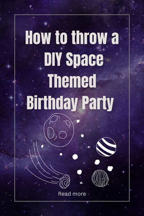 Space themed birthday party Space Theme Birthday Activities, Diy Space Party, Astronaut Birthday Theme Outer Space, Space Birthday Printables Free, Space Themed Birthday Invite, 5th Birthday Space Theme Amazon.com, Planet Party, Hanging Paper Lanterns, Astronaut Party