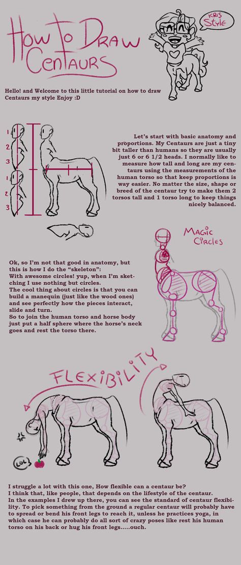 Centaur Oc Drawing, Types Of Centaurs, Centaur Species, Centaur Drawing Sketches, Centaurs Oc, Centaur Art Reference, Kirin Centaur, Satyr Drawing Base, How To Draw A Centaur