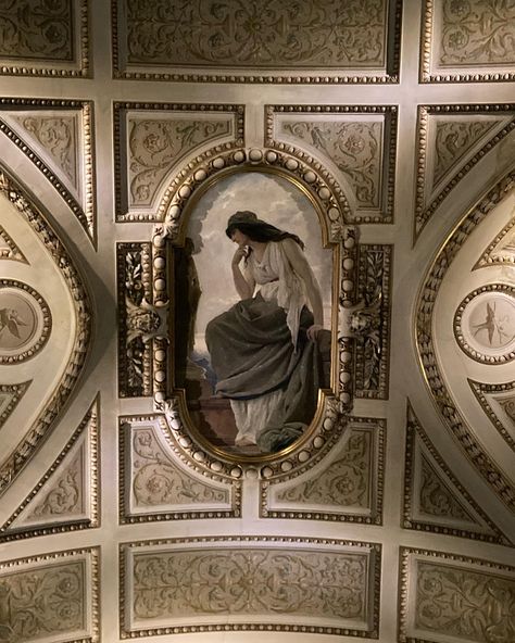 a ceiling painting of a thinking woman Vienna Art History Museum, Vienna Art, Applied Arts, History Museum, Museum Of Art, Dark Academia, Vienna, Art Museum, Art History