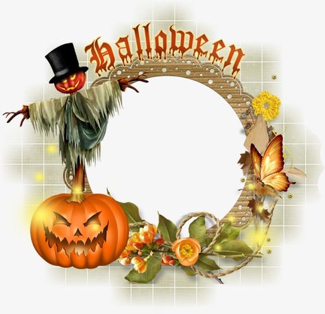 Gambar Halloween, Marcos Halloween, Fantasy Jewelry Magic, Creative Logo Design Art, Halloween Logo, Halloween Frame, Halloween Layout, Halloween Frames, Frame Logo