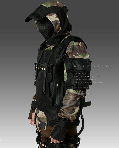 Cyberpunk Hoodie, Tactical Fashion, Army Clothes, Tactical Wear, Techwear Fashion, Cyberpunk Clothes, Military Gear Tactical, Cyberpunk Fashion, Tactical Clothing