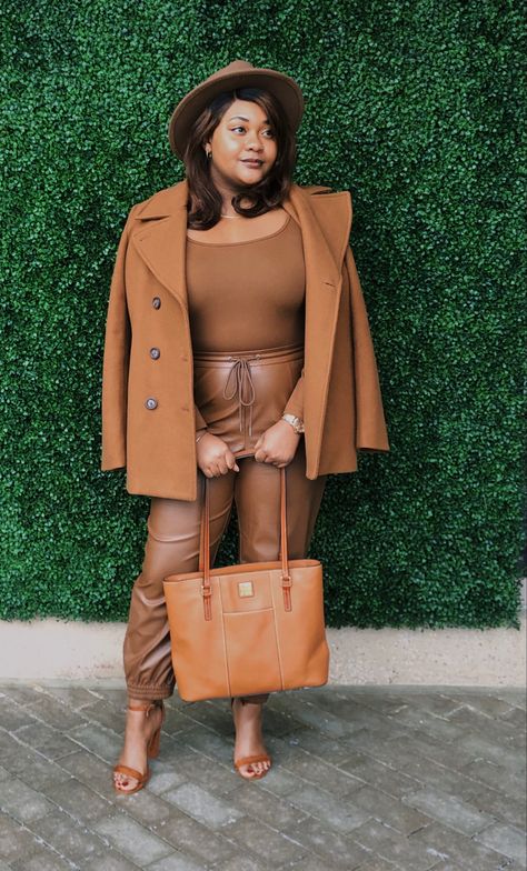 Brown Monochrome Outfit, Chocolate Outfit, Amazon Bodysuit, Brown Monochrome, Minimal Wardrobe, Mid Size Fashion, Target Shoes, Midsize Style, Monochrome Outfit