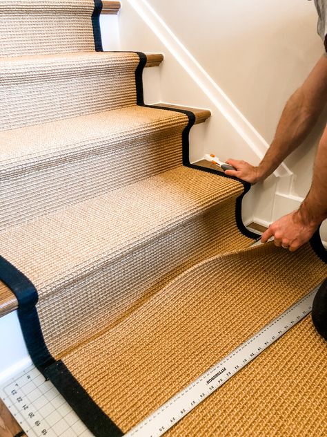 Installing Sisal Stair Runners — Love & Lilly