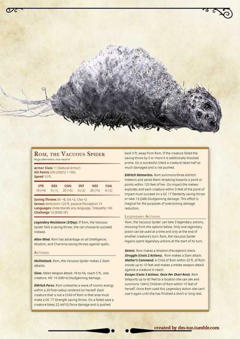 Bloodborne Dnd 5e, Bloodborne Monsters, Dnd Bloodborne, Bloodborne Dnd, Bloodborne Concept Art, Dnd Enemies, Homebrew Monsters, Dnd Stats, Dnd Monster