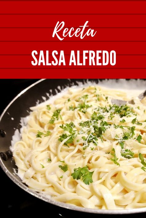 Aprender a cocina una de las recetas más populares para pasta, La salsa alfredo es ideal para cualquier tipo de cocinero #recetasitalianas #recetassalsa #recetasdecocina #recetasdepasta Pasta Alfredo Receta, Salsa Pasta, Pasta Recepies, Easy Alfredo Sauce, Squash Pasta Recipe, Receta Pasta, Easy Alfredo, Alfredo Sauce Recipe Easy, Recipe For Pasta