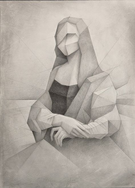 Abstract Pencil Sketches, Difficult Drawings Sketch, Shape Drawings Art, Shape Art Drawing, Abstract Art Pencil, Cubism Drawing, Cubist Drawing, Cubism Painting, Drawing Details