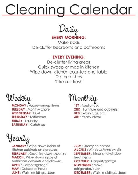 Cleaning Calendar Cleaning Calendar Printable, Cleaning Calendar, House Cleaning Checklist, Weekly Cleaning, Daily Cleaning, Cleaning Checklist, Cleaning Schedule, Cleaning Routine, House Cleaning Tips