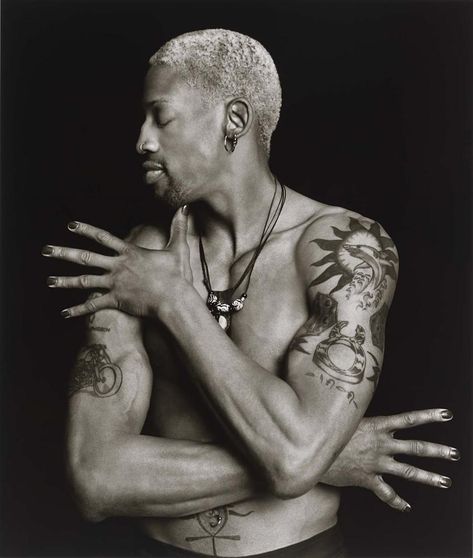 Denis Rodman, Herb Ritts, Dennis Rodman, Streetwear Men Outfits, Pose Reference Photo, Black Abstract, Dream Guy, Girl Next Door, Boy Art