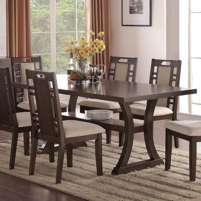 Transitional Dining Table, Wooden Dining Table Designs, Dining Table Design Modern, Dining Table Wood, 6 Seater Dining Table, Counter Height Dining Table, Formal Dining Tables, Trestle Dining Tables, Extension Dining Table