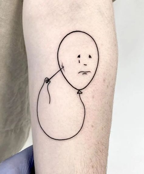 Depreciation Tattoo, Tattoos For Loneliness, Deep Tattoos For Guys, Depersonalisation Tattoo, Insomnia Tattoo, Emotion Tattoo, Tattoos Ideas Bpd, Quick Tattoos Ideas, Over Thinking Tattoo