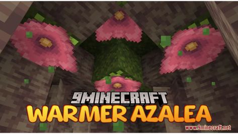 Azalea Flower, Minecraft Projects, Minecraft Mods, Texture Packs, Pink Color, Minecraft, Texture, Flowers, Pink